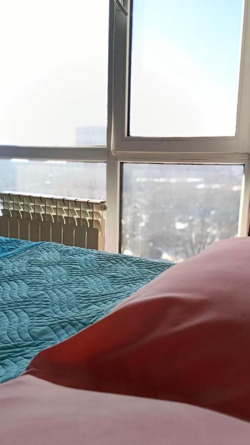 Medinahotelkz, #54, Вид На Закат, До Арбата 15 Мин Пешком, Halal Alma-Ata Buitenkant foto